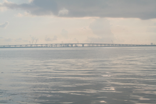 Galveston Causeway Explosion photograph
