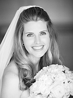 Catherine Anne Clayton Pagel on her wedding day