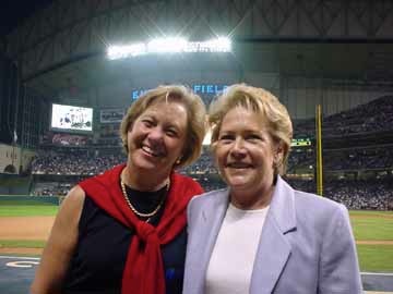 Opening Day at Enron Field photograph