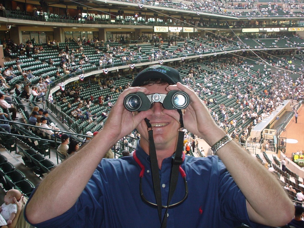 Opening Day at Enron Field photograph