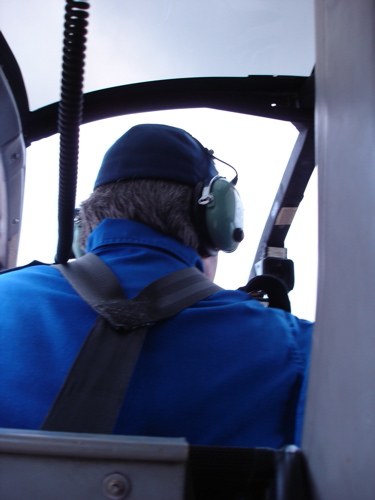 Riding with the Houston Police Helicopter Patrol photograph