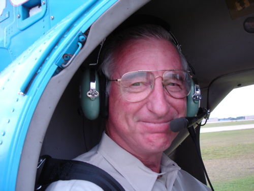 Riding with the Houston Police Helicopter Patrol photograph