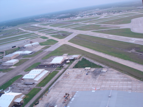 Riding with the Houston Police Helicopter Patrol photograph