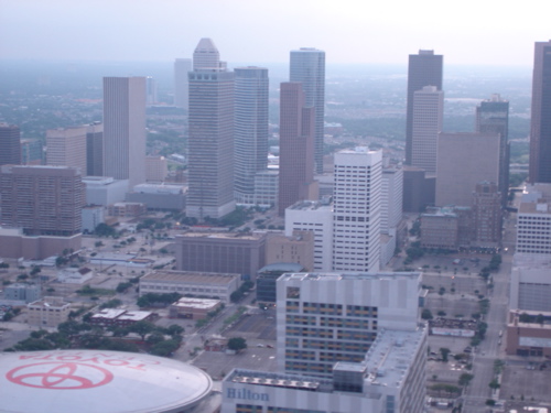 Riding with the Houston Police Helicopter Patrol photograph
