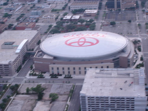 Riding with the Houston Police Helicopter Patrol photograph