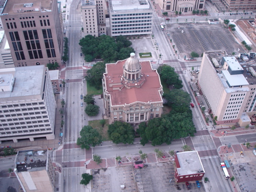 Riding with the Houston Police Helicopter Patrol photograph