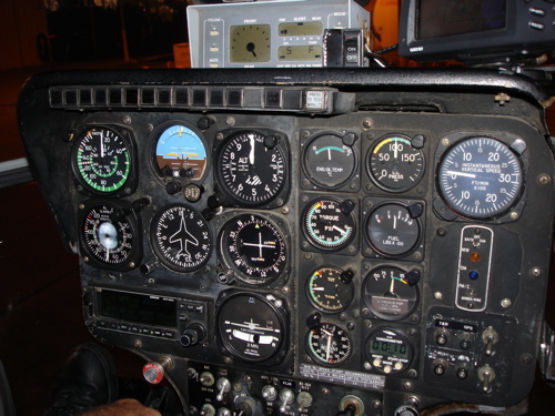 Riding with the Houston Police Helicopter Patrol photograph