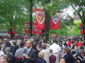 Harvard Law School Graduation photograph