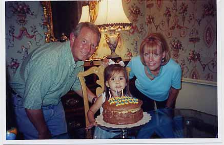 Richard and Jeanne Domercq with their granddaughter MacKenzie