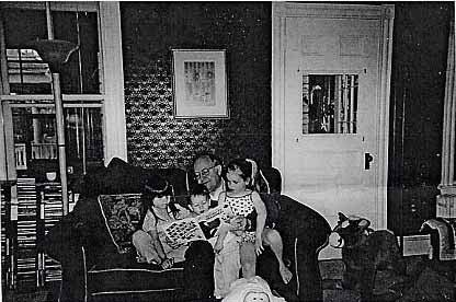 Scott Sears with his grandchildren