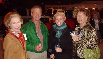 Richard visiting with Dorothy Knox Howe Houghton, her daughter, and Cathi