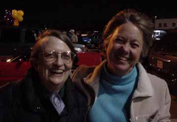 Susan Cooper at the reunion tailgate