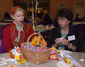 Lucy and Dorothy at the reunion lunch