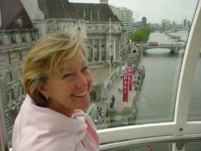 Descending on the Millennium Wheel
