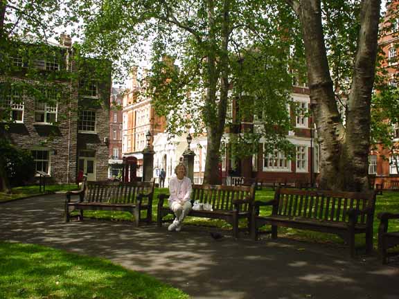 Mount Street Gardens in Mayfair