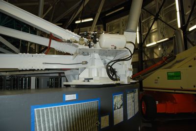 Bob Calder supervises the telescope controls