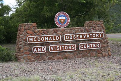 Arrival at McDonald Observatory