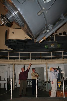 David Lambert explains the Struve Telescope