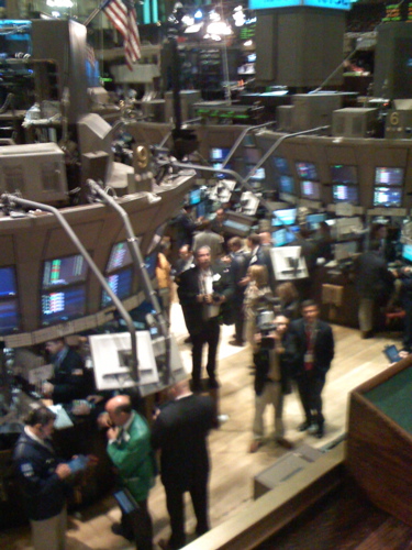 Opening Bell at the NYSE photograph