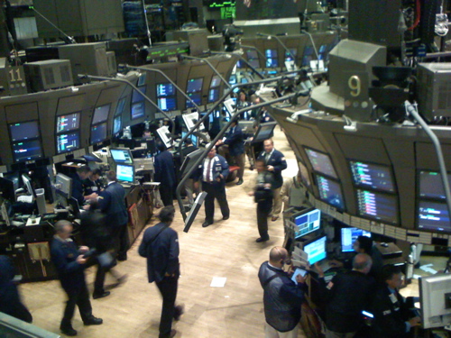 Opening Bell at the NYSE photograph
