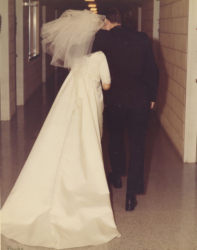 The Wedding at First Congregational Church photograph