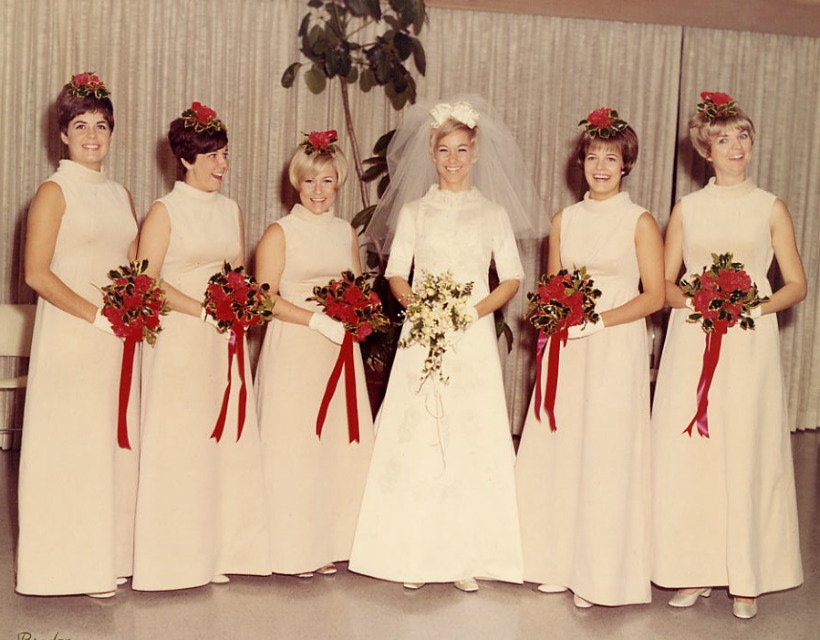 The Wedding at First Congregational Church photograph