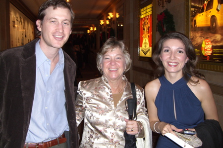 Rusty Ross on Broadway as Young Max in "The Grinch Who Stole Christmas" photograph