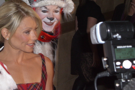 Rusty Ross on Broadway as Young Max in "The Grinch Who Stole Christmas" photograph