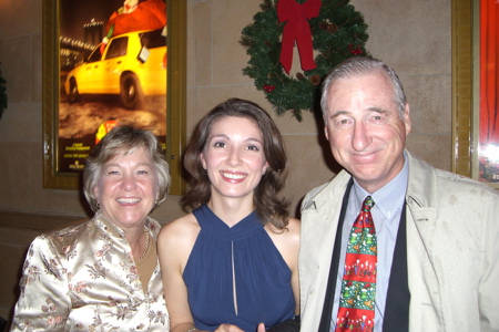 Rusty Ross on Broadway as Young Max in "The Grinch Who Stole Christmas" photograph