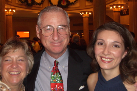 Rusty Ross on Broadway as Young Max in "The Grinch Who Stole Christmas" photograph