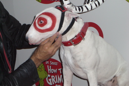 Rusty Ross on Broadway as Young Max in "The Grinch Who Stole Christmas" photograph